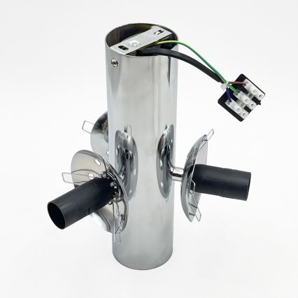 Plafonnier SFERIO 3xE14/5W/230V chrome brillant/transparent