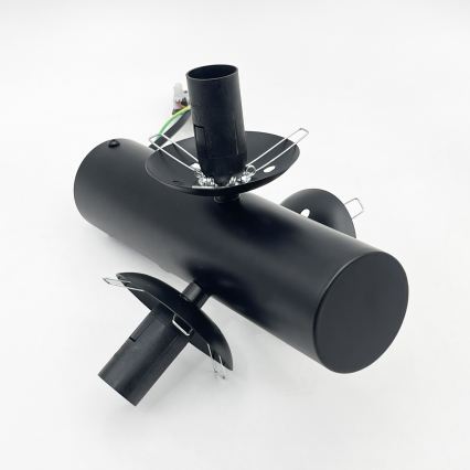 Plafonnier SFERIO 3xE14/5W/230V noir/transparent