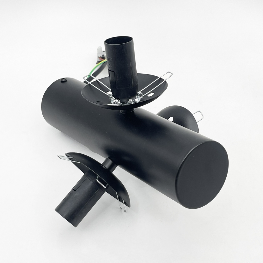 Plafonnier SFERIO 3xE14/5W/230V noir/transparent