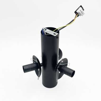 Plafonnier SFERIO 3xE14/5W/230V noir/transparent