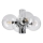Plafonnier SFERIO 4xE14/5W/230V chrome brillant/verre transparent