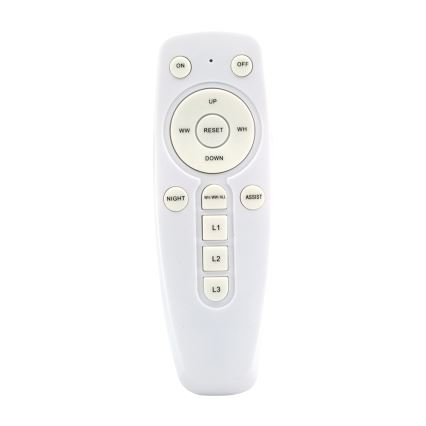 Plafonnier à intensité variable SIENA LED/72W/230V blanc + télécommande