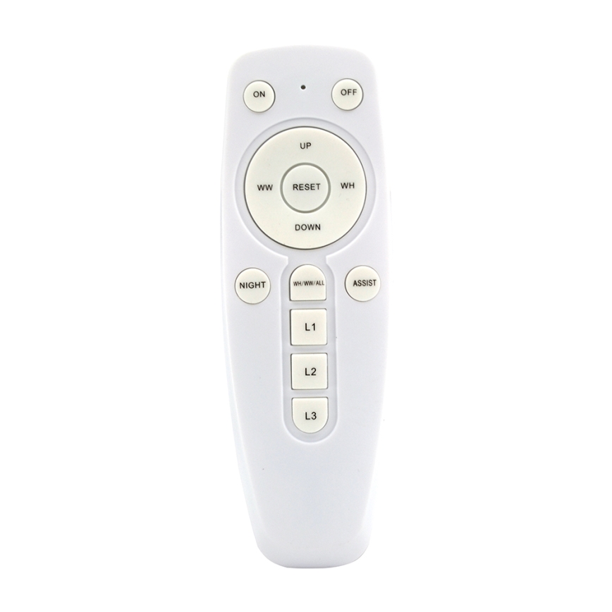 Plafonnier à intensité variable SIENA LED/72W/230V blanc + télécommande