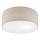 Plafonnier SIRJA 1xE27/15W/230V Ø 35 cm beige