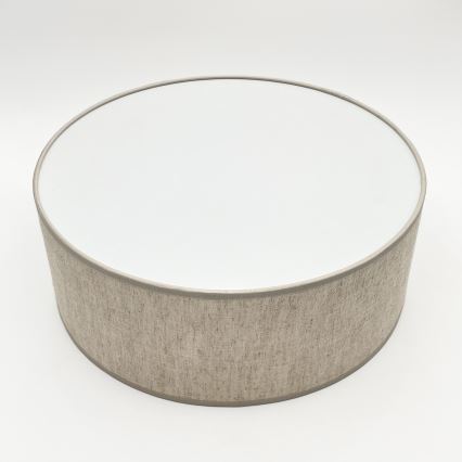 Plafonnier SIRJA 1xE27/15W/230V Ø 35 cm beige