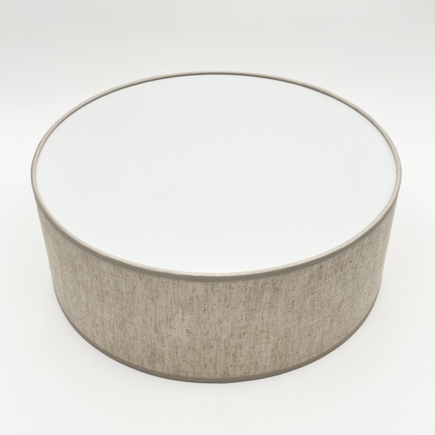 Plafonnier SIRJA 1xE27/15W/230V Ø 35 cm beige