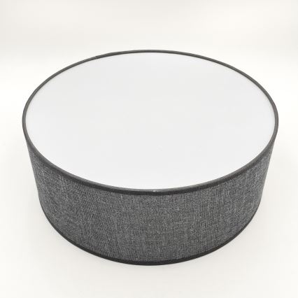 Plafonnier SIRJA 1xE27/15W/230V Ø 35 cm gris