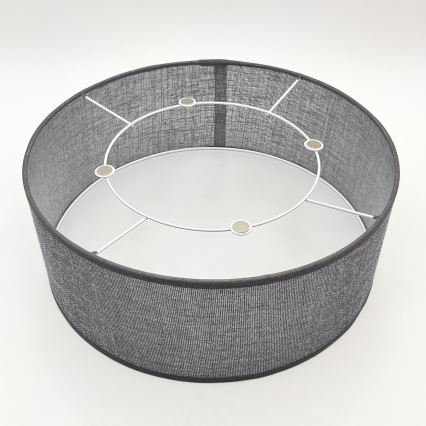 Plafonnier SIRJA 1xE27/15W/230V Ø 35 cm gris