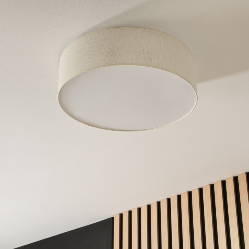 Plafonnier SIRJA 2xE27/15W/230V Ø 45 cm crème