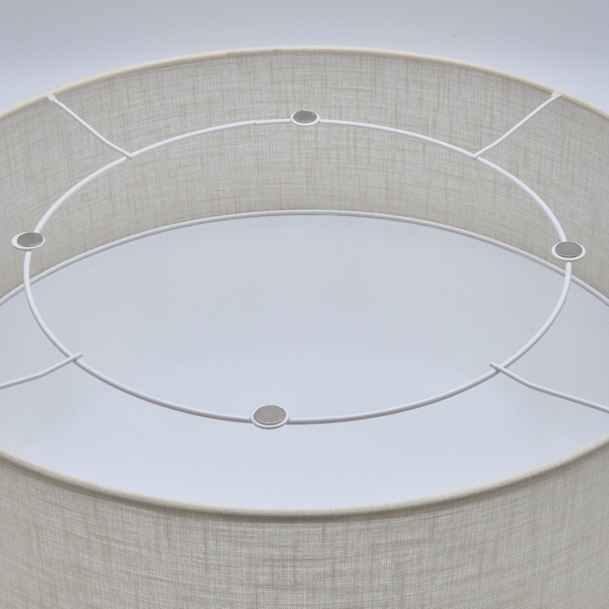 Plafonnier SIRJA 2xE27/15W/230V Ø 45 cm crème