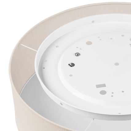 Plafonnier SIRJA 2xE27/15W/230V Ø 45 cm crème