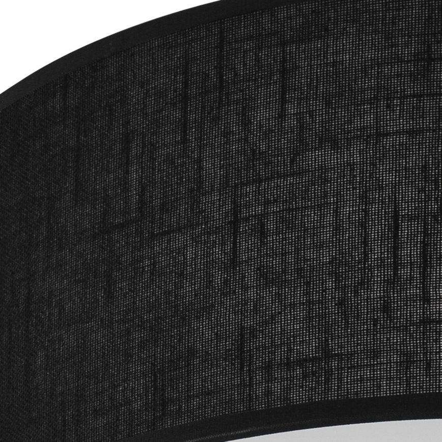 Plafonnier SIRJA 2xE27/15W/230V Ø 45 cm noir