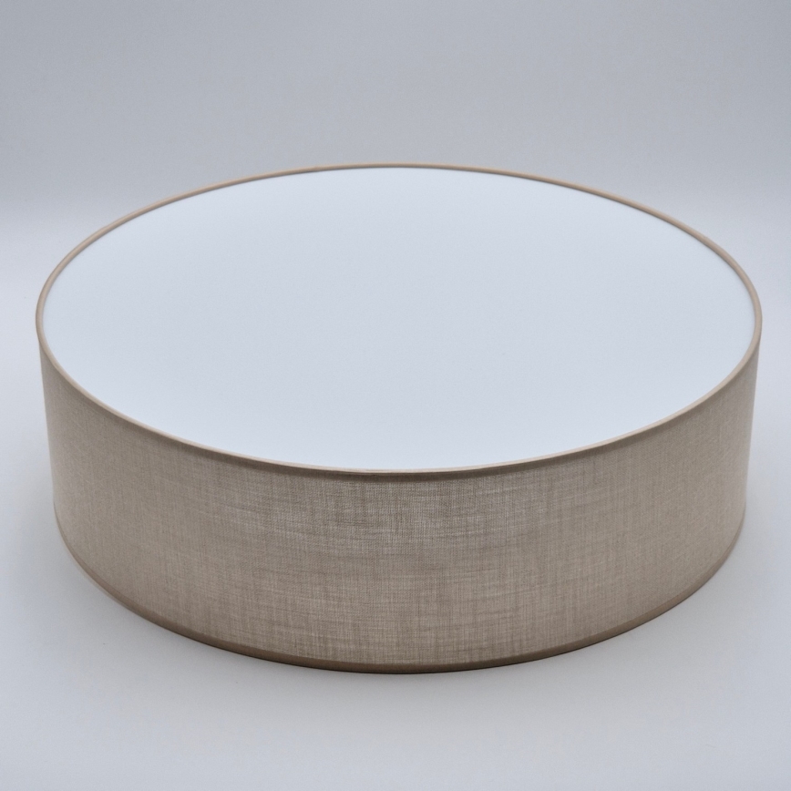 Plafonnier SIRJA 2xE27/60W/230V d.45 cm beige