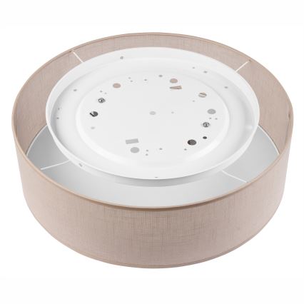 Plafonnier SIRJA 2xE27/60W/230V d.45 cm beige