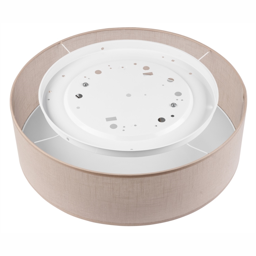 Plafonnier SIRJA 2xE27/60W/230V d.45 cm beige