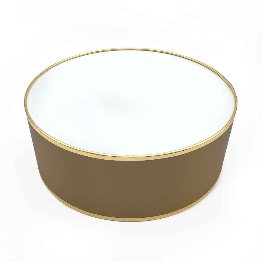 Plafonnier SIRJA DOUBLE 2xE14/15W/230V Ø 35 cm marron/doré