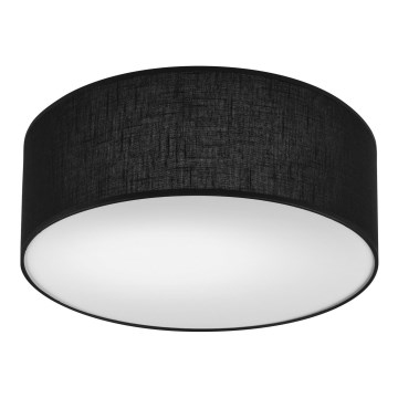 Plafonnier SIRJA DOUBLE 2xE27/15W/230V d. 35 cm noir