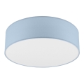 Plafonnier SIRJA PASTEL 2xE27/15W/230V Ø 45 cm bleu