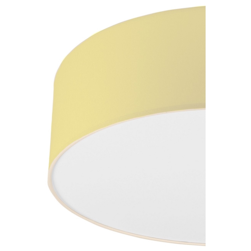Plafonnier SIRJA PASTEL 2xE27/15W/230V Ø 45 cm jaune