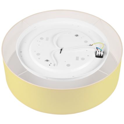 Plafonnier SIRJA PASTEL 2xE27/15W/230V Ø 45 cm jaune
