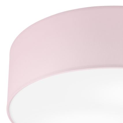 Plafonnier SIRJA PASTEL 2xE27/15W/230V Ø 45 cm, rose