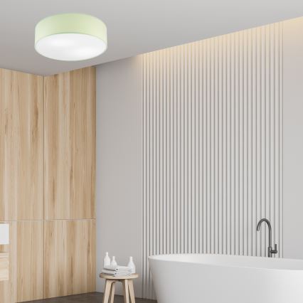 Plafonnier SIRJA PASTEL, 2xE27/15W/230V, Ø 45 cm, vert