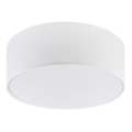 Plafonnier SIRJA PLISADO 2xE27/15W/230V Ø 35 cm blanc