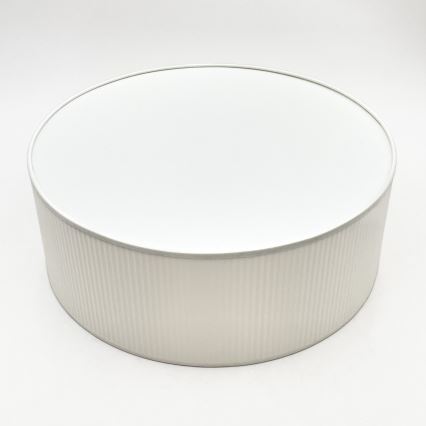 Plafonnier SIRJA PLISADO 2xE27/15W/230V Ø 35 cm blanc