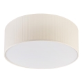 Plafonnier SIRJA PLISADO 2xE27/15W/230V Ø 35 cm crème