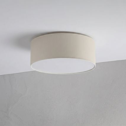 Plafonnier SIRJA PLISADO 2xE27/15W/230V Ø 35 cm crème