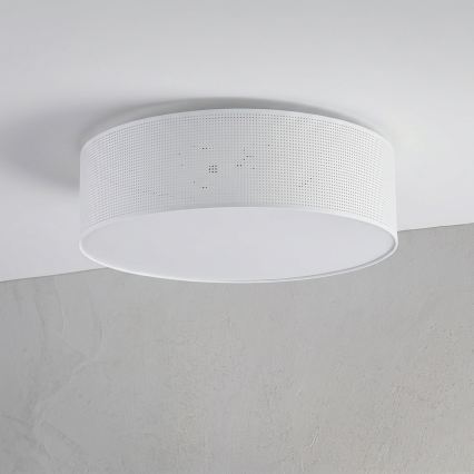 Plafonnier SIRJA PLISADO 4xE27/15W/230V Ø 45 cm blanc