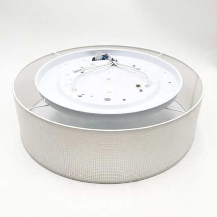 Plafonnier SIRJA PLISADO 4xE27/15W/230V Ø 45 cm blanc