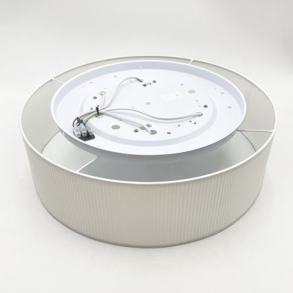 Plafonnier SIRJA PLISADO 4xE27/15W/230V Ø 45 cm blanc