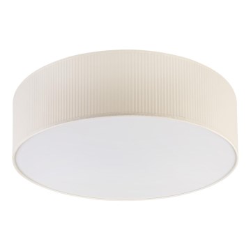 Plafonnier SIRJA PLISADO 4xE27/15W/230V Ø 45 cm couleur crème