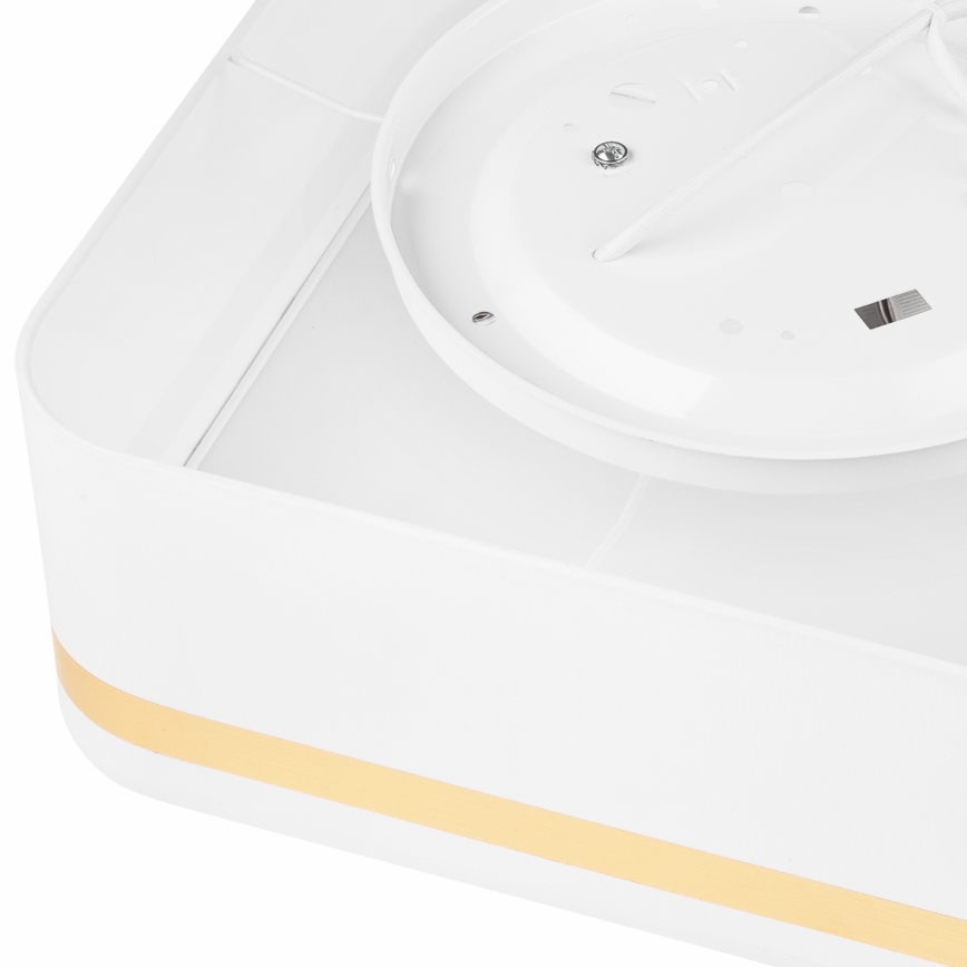 Plafonnier SIRJA SQUARE 2xE27/60W/230V 35x35 cm blanc
