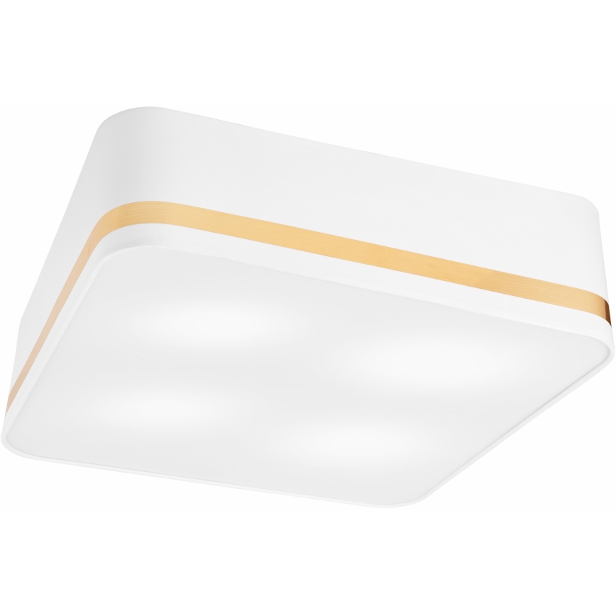 Plafonnier SIRJA SQUARE 4xE27/60W/230V 45x45 cm blanc