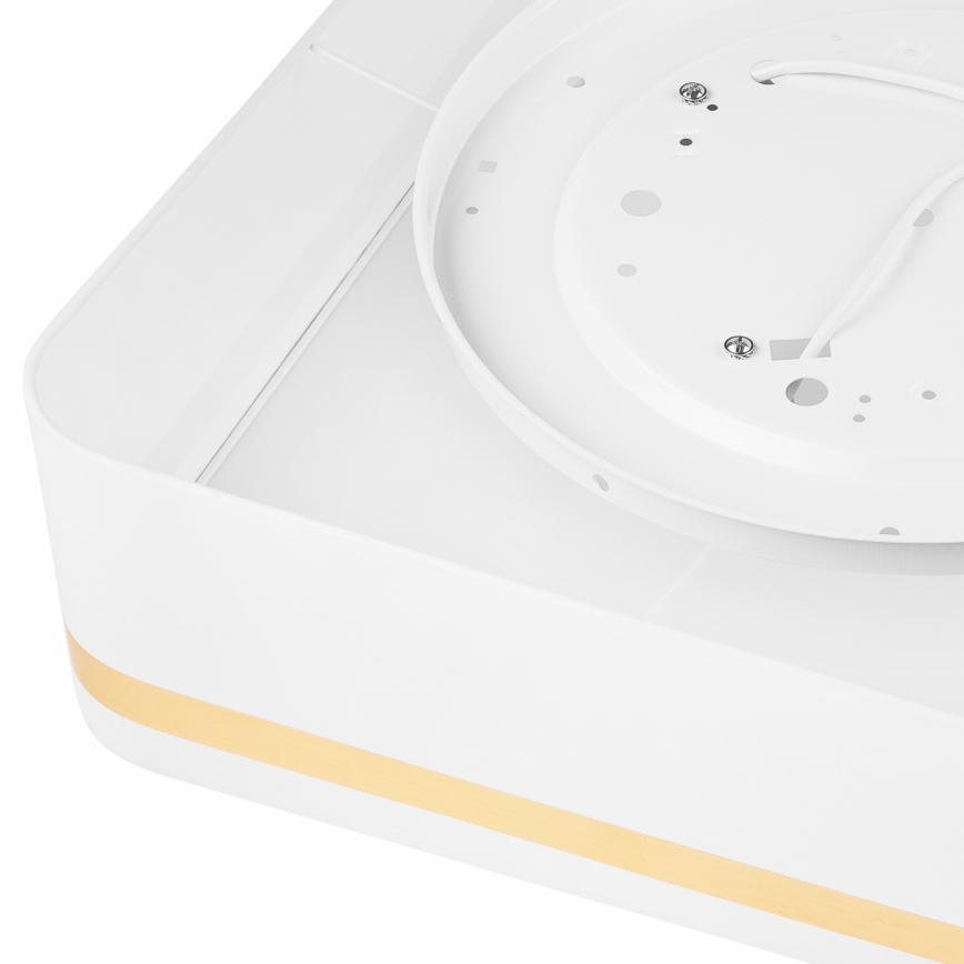 Plafonnier SIRJA SQUARE 4xE27/60W/230V 45x45 cm blanc