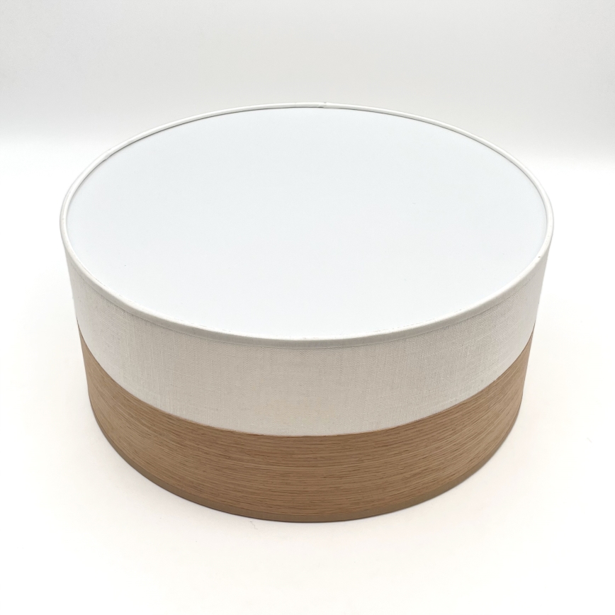 Plafonnier SIRJA WOOD LED/20W/230V d. 35 cm blanc/chêne