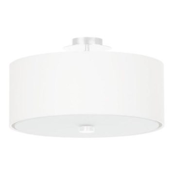 Plafonnier SKALA 3xE27/60W/230V d. 30 cm blanc