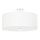 Plafonnier SKALA 3xE27/60W/230V d. 30 cm blanc