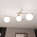 Plafonnier SMART 3xE14/10W/230V beige/blanc