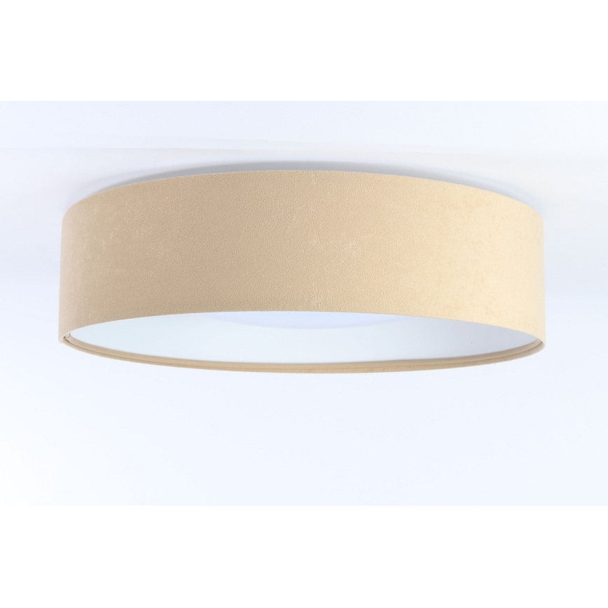 Plafonnier à intensité variable SMART GALAXY LED/24W/230V d. 45 cm 2700-6500K Wi-Fi Tuya beige/blanc + Télécommande