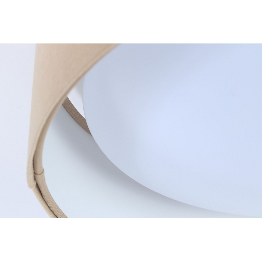 Plafonnier à intensité variable SMART GALAXY LED/24W/230V d. 45 cm 2700-6500K Wi-Fi Tuya beige/blanc + Télécommande