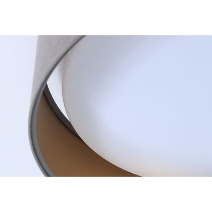 Plafonnier à intensité variable SMART GALAXY LED/24W/230V d. 45 cm 2700-6500K Wi-Fi Tuya gris/doré + Télécommande