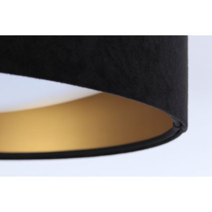 Plafonnier à intensité variable SMART GALAXY LED/24W/230V d. 45 cm 2700-6500K Wi-Fi Tuya noir/doré + Télécommande