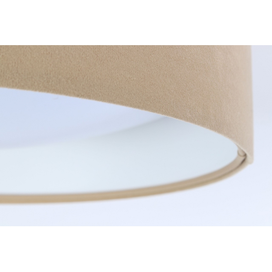 Plafonnier à intensité variable SMART GALAXY LED/36W/230V d. 55 cm 2700-6500K Wi-Fi Tuya beige/blanc + Télécommande