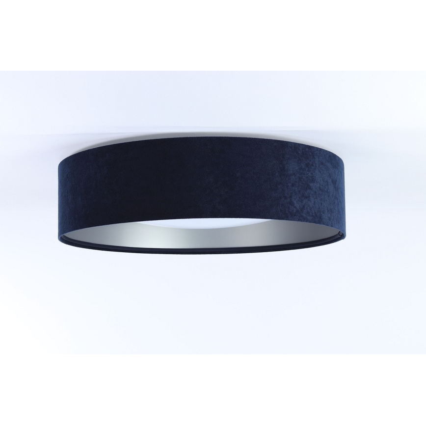 Plafonnier à intensité variable SMART GALAXY LED/36W/230V d. 55 cm 2700-6500K Wi-Fi Tuya bleu/argenté + télécommande
