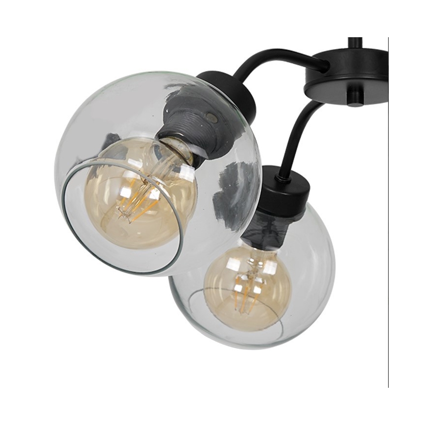 Plafonnier SOFIA 3xE27/60W/230V transparent