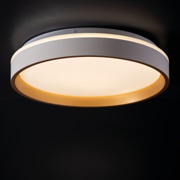 Plafonnier SOLN LED/17,5W/230V d. 38 cm blanc/doré