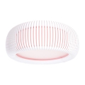 Plafonnier STRIPES 2xE27/40 W/230 V, Ø 55 cm, blanc/rose